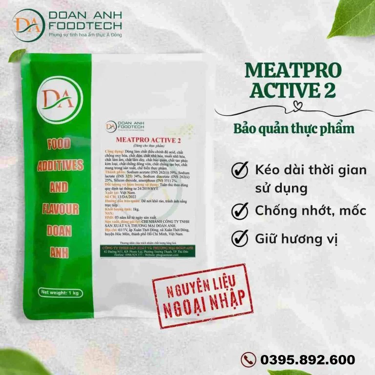 Chất bảo quản chả cá MEATPRO ACTIVE 2