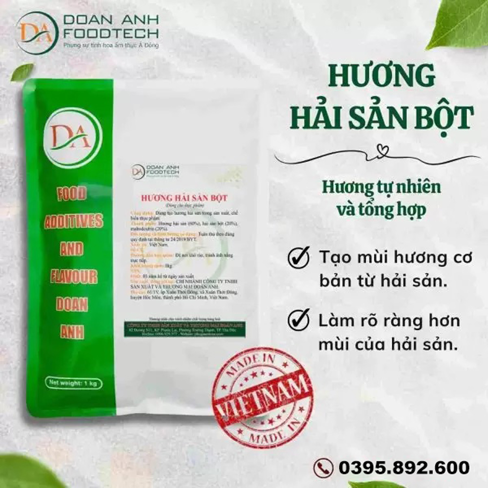 Hương hải sản bột