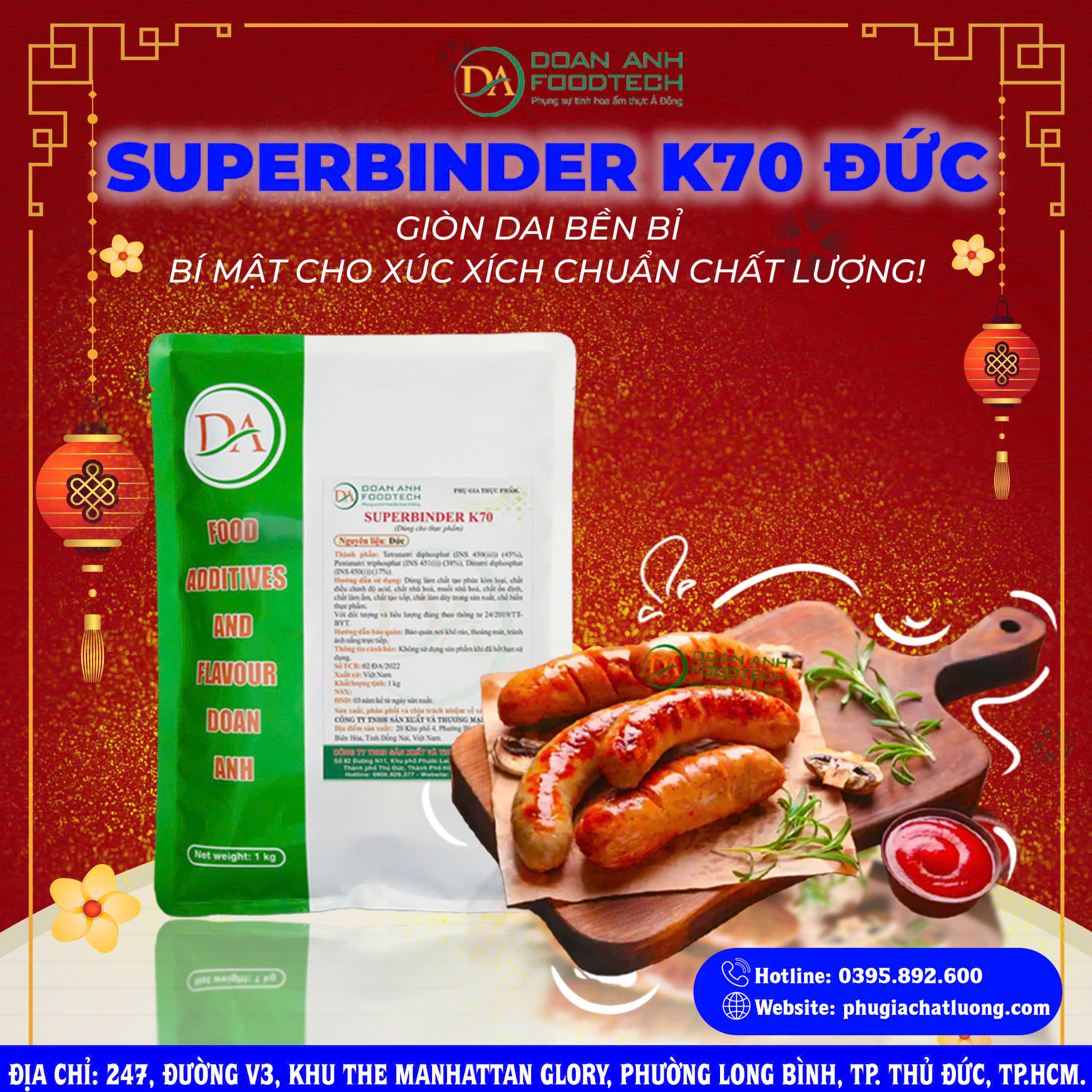 phụ gia tạo giòn dai k07 đức