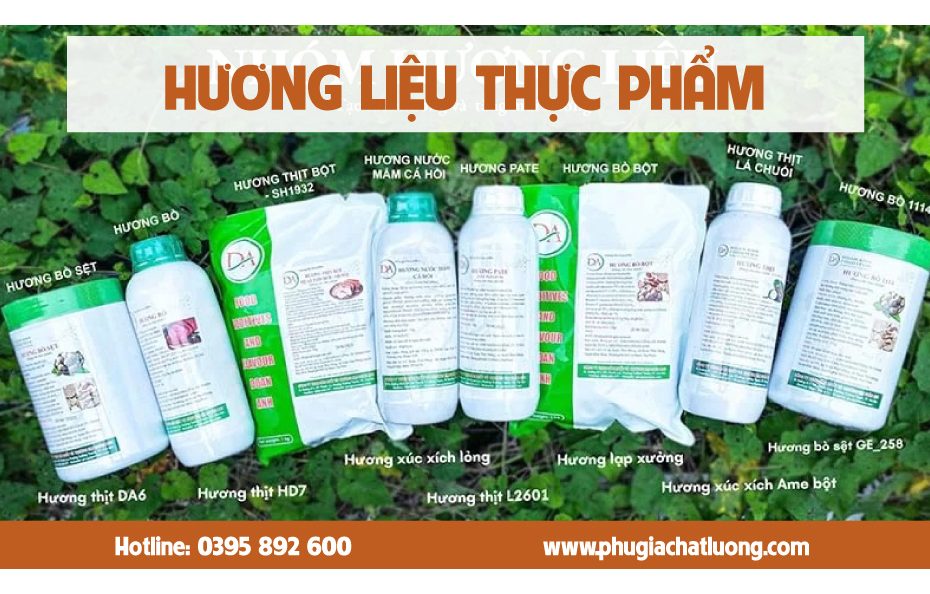 hương liệu thực phẩm